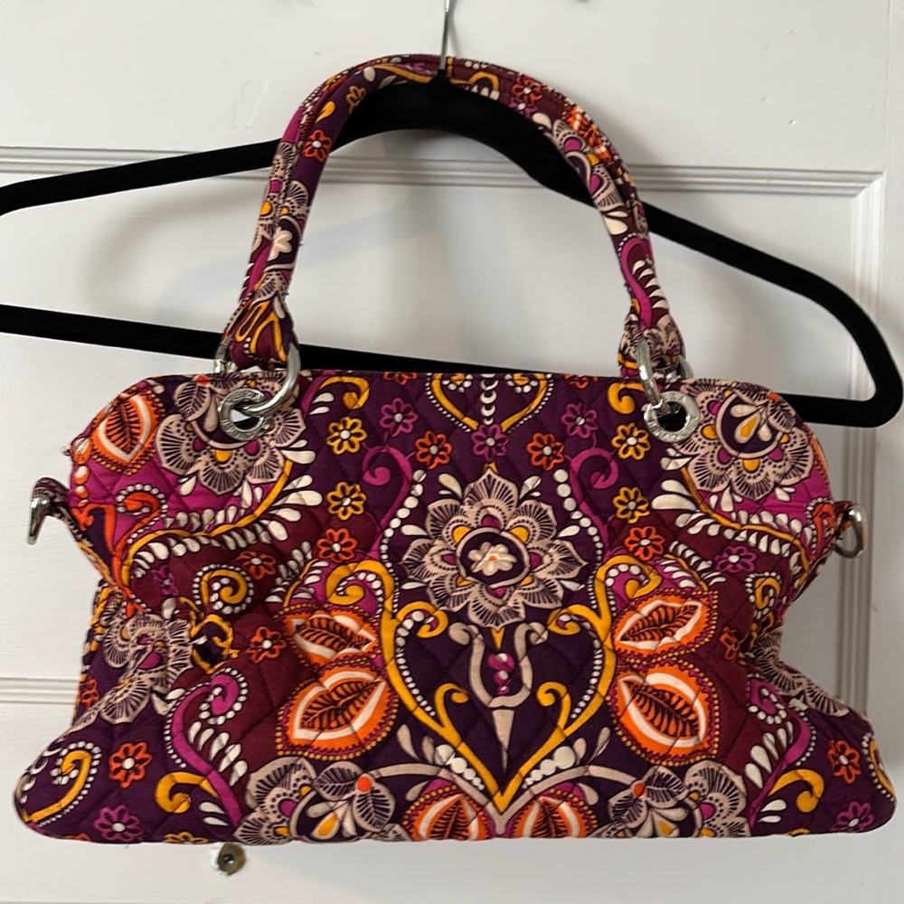 Vera Bradley Safari Sunset Purse/Shoulder Bag no shoulder strap included